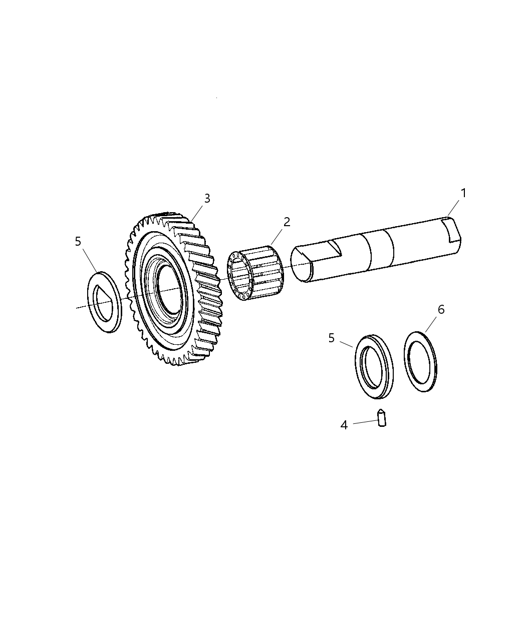 Mopar 5069180AA Gear-Reverse IDLER