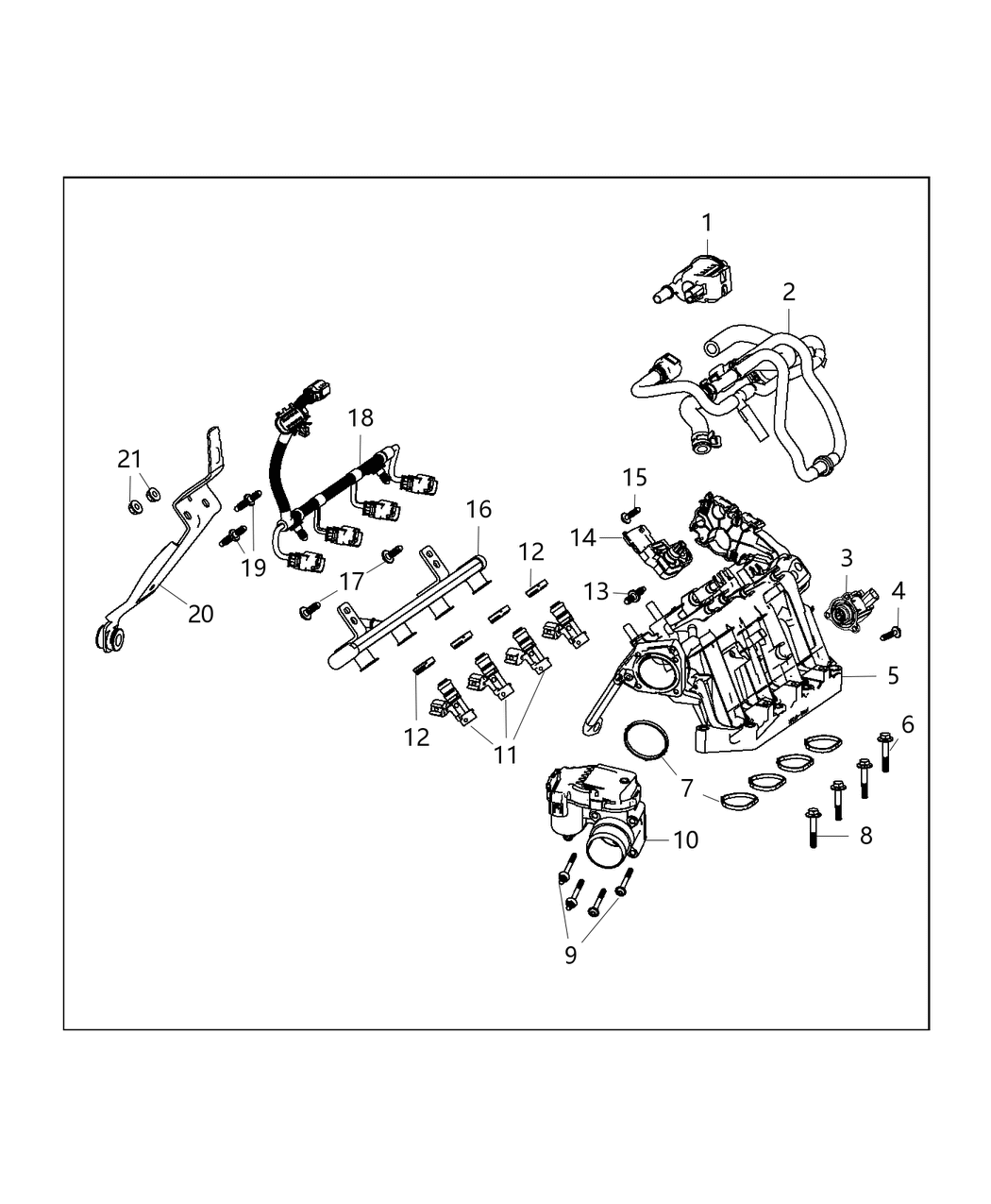 Mopar 68270197AA Bracket-Wiring