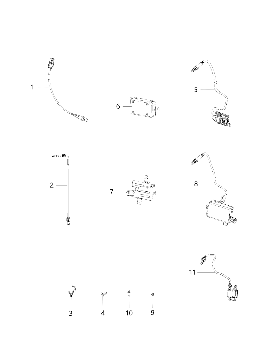 Mopar 68321552AA Oxygen Sensor