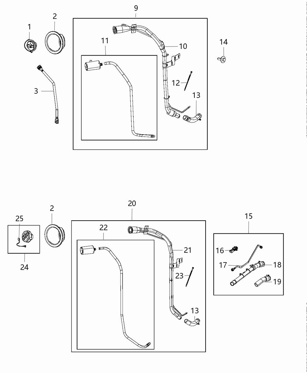 Mopar 5147098AC Tube-Fuel