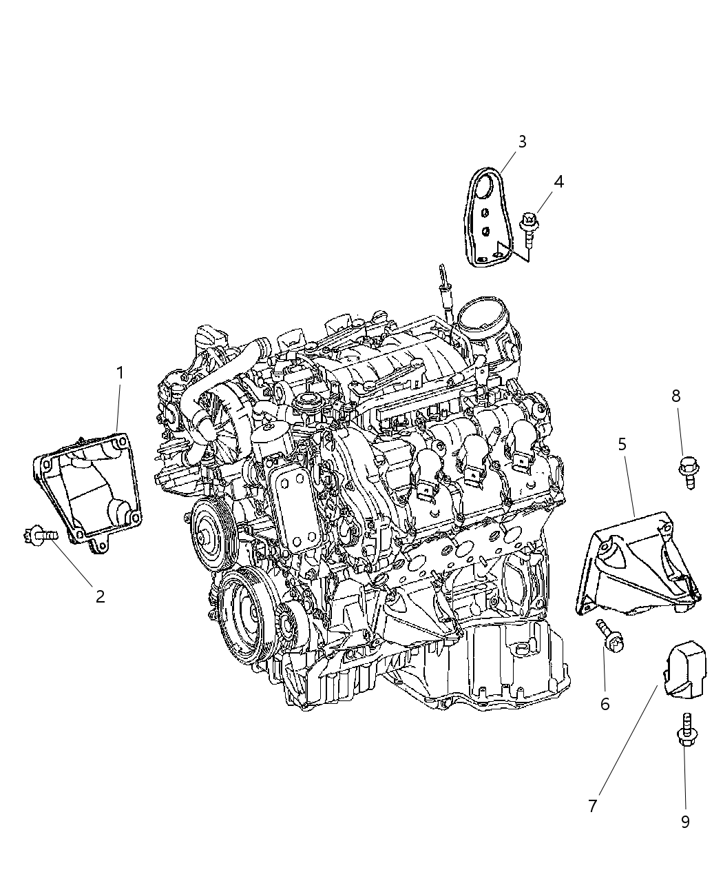 Mopar 68013871AA Screw