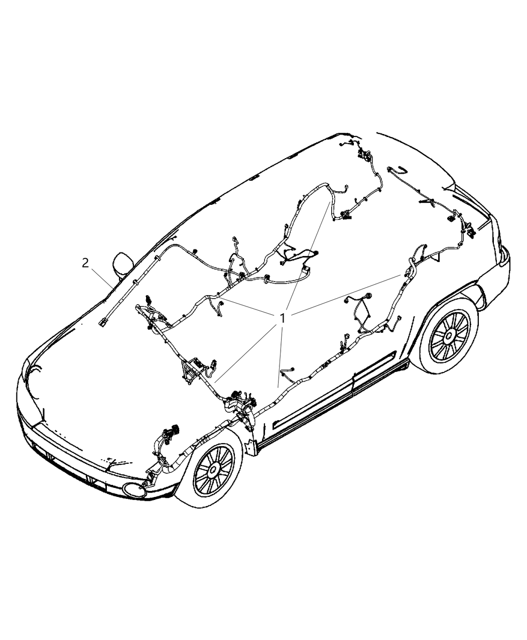 Mopar 5084256AB Wiring-Unified Body