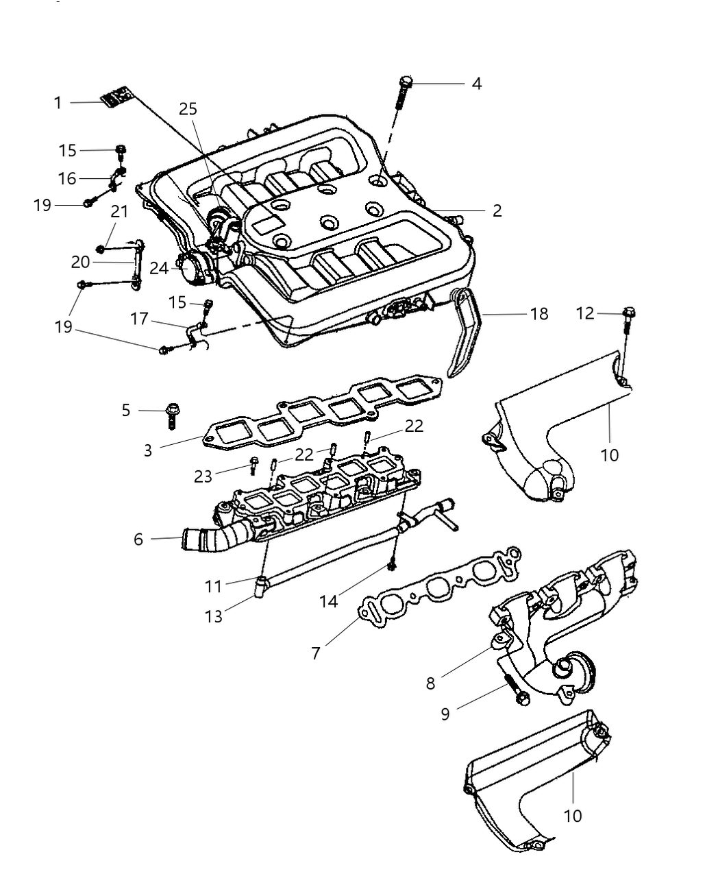 Mopar 4792185AB Tube-Heater Feed