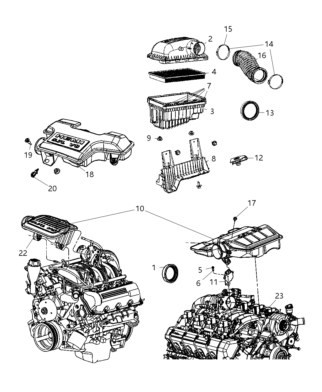 Mopar 53034142AA Grommet