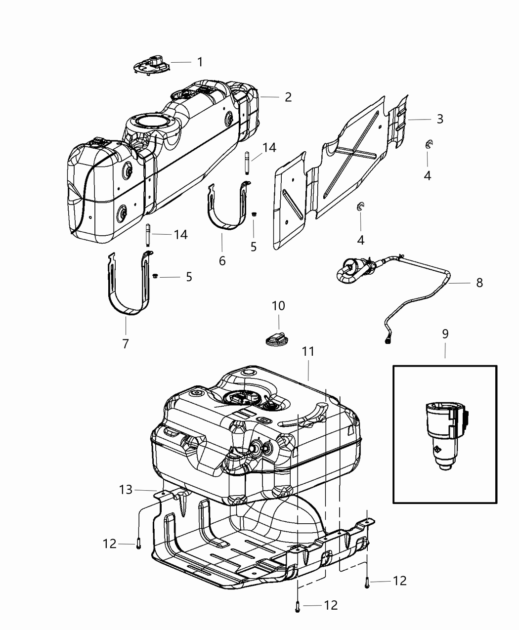 Mopar 5146467AA Tube-Fuel Vapor