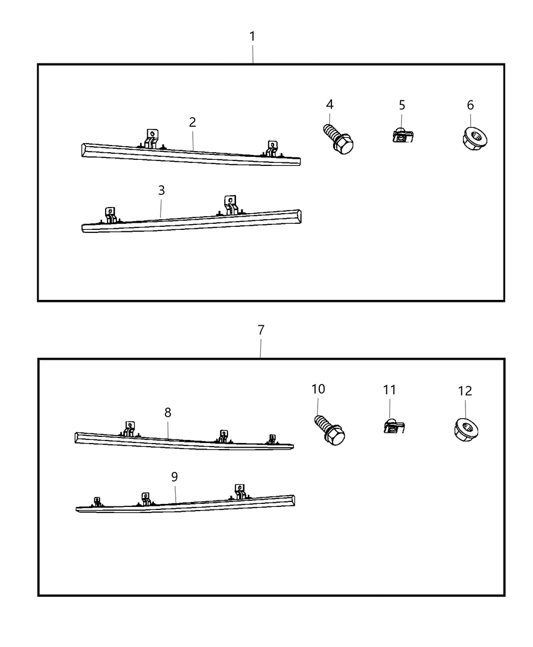 Mopar 68253767AB SILL-Body Side