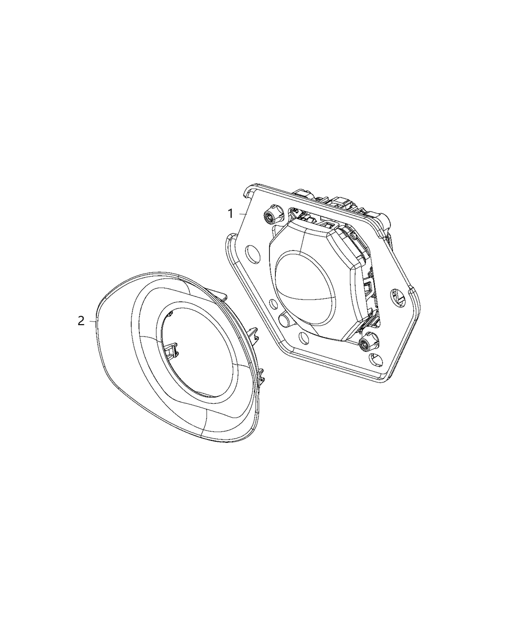 Mopar 68226359AD Sensor-Adaptive Speed Control MODU