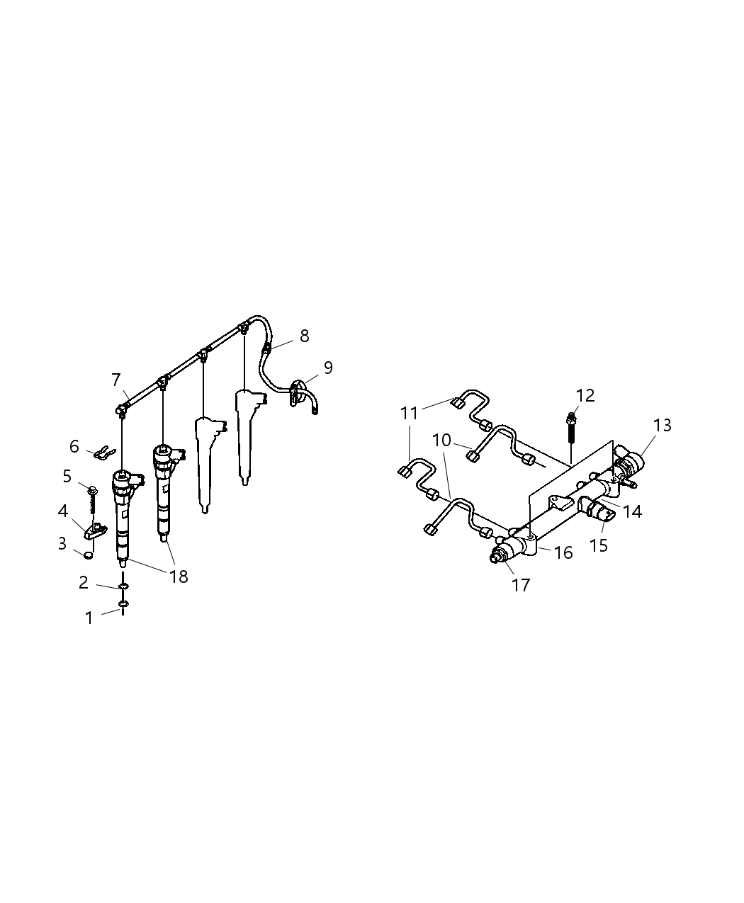 Mopar 5142811AA Injector-Fuel