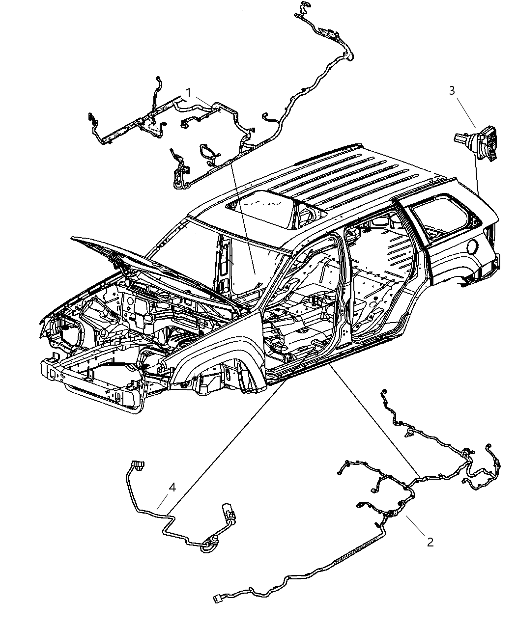 Mopar 5030460AC Wiring-Body