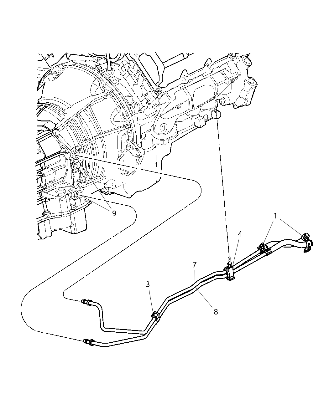 Mopar 52079844AC Tube-Supply