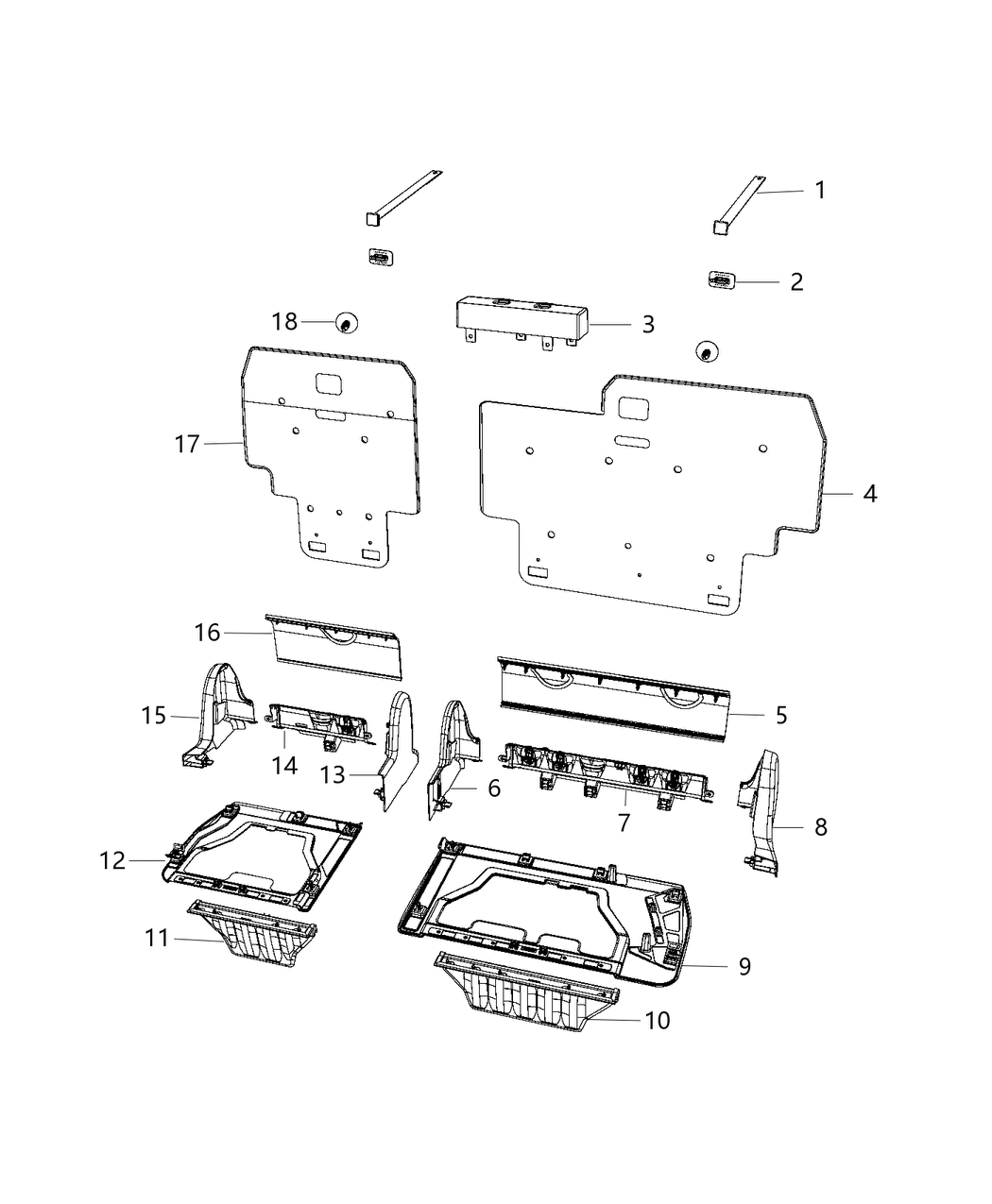 Mopar 5RU24DX9AD Cover-Seat Anchor