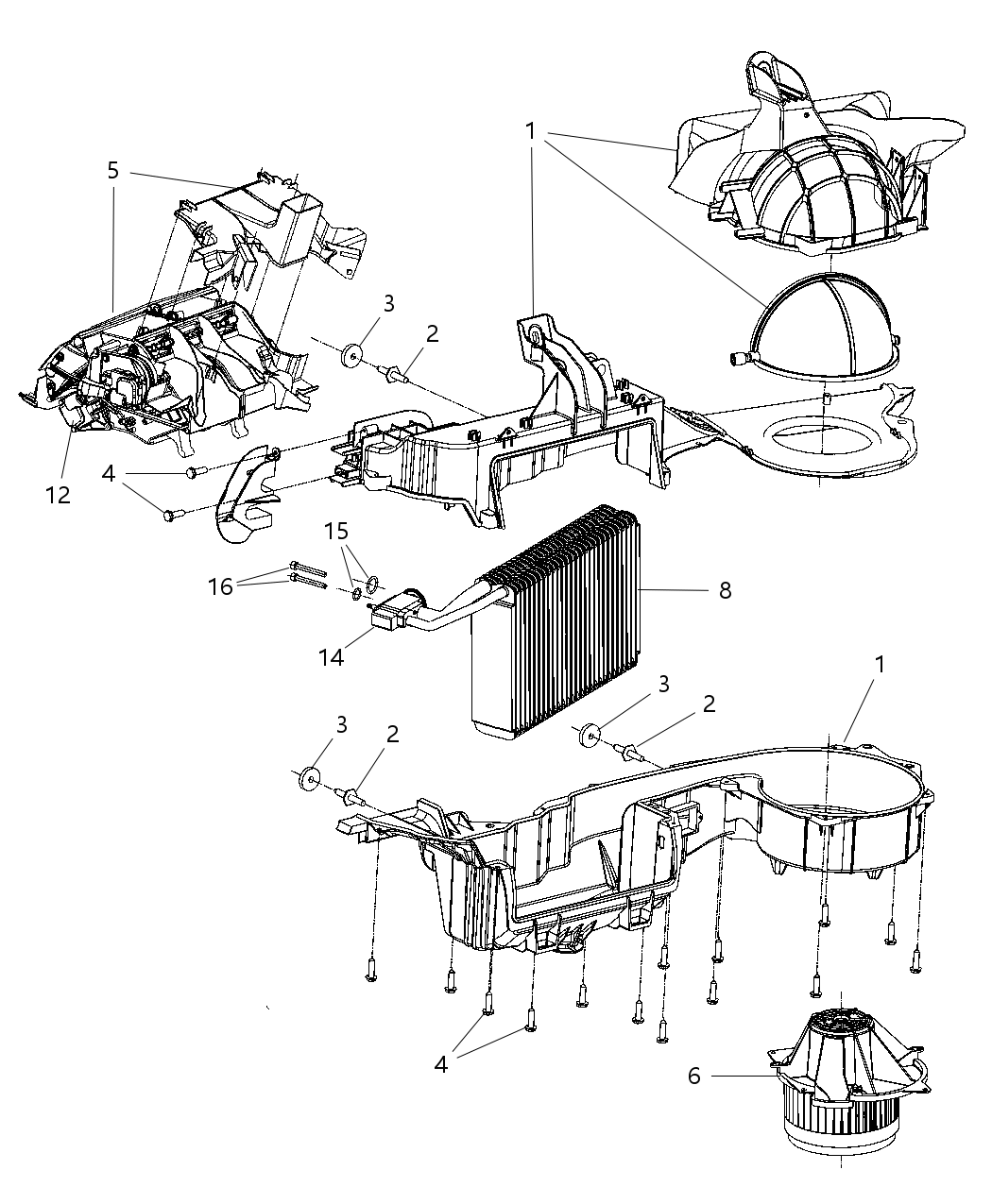 Mopar 5061586AA Core Heater