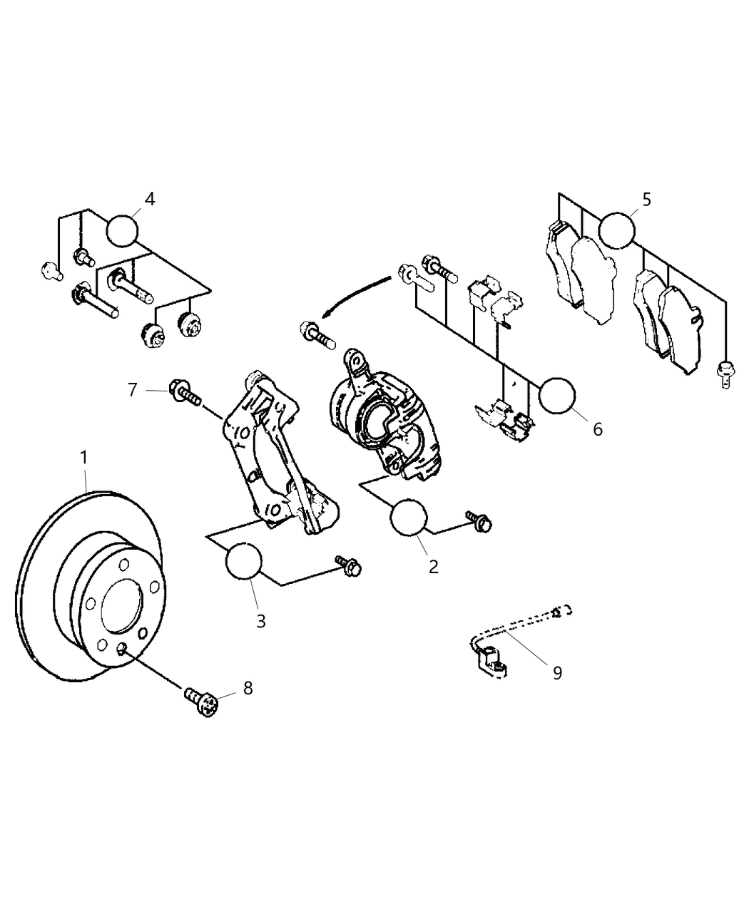 Mopar R8019136AA CALIPER-Disc Brake