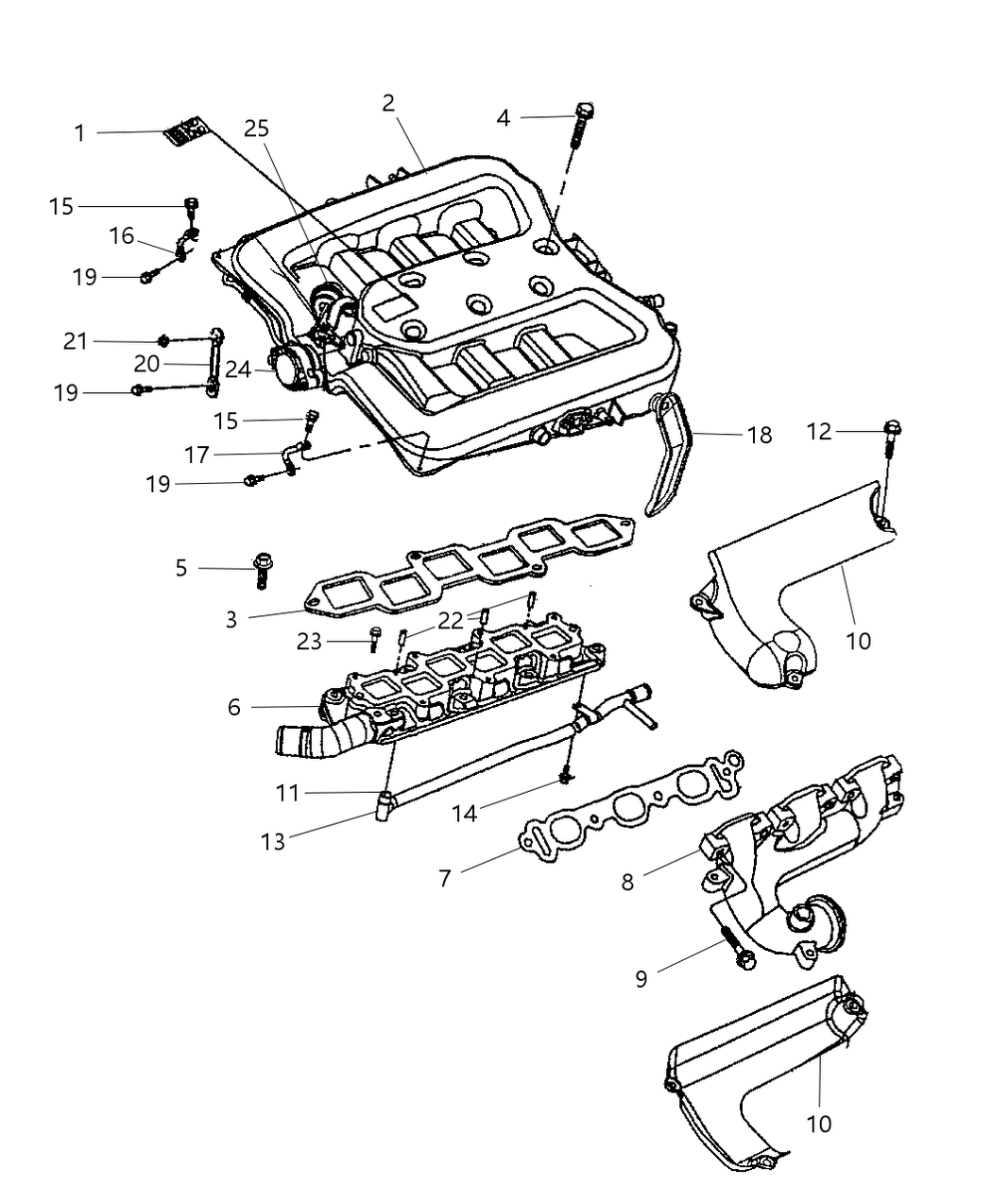 Mopar 5011645AA Harness-Secondary Runner Valve