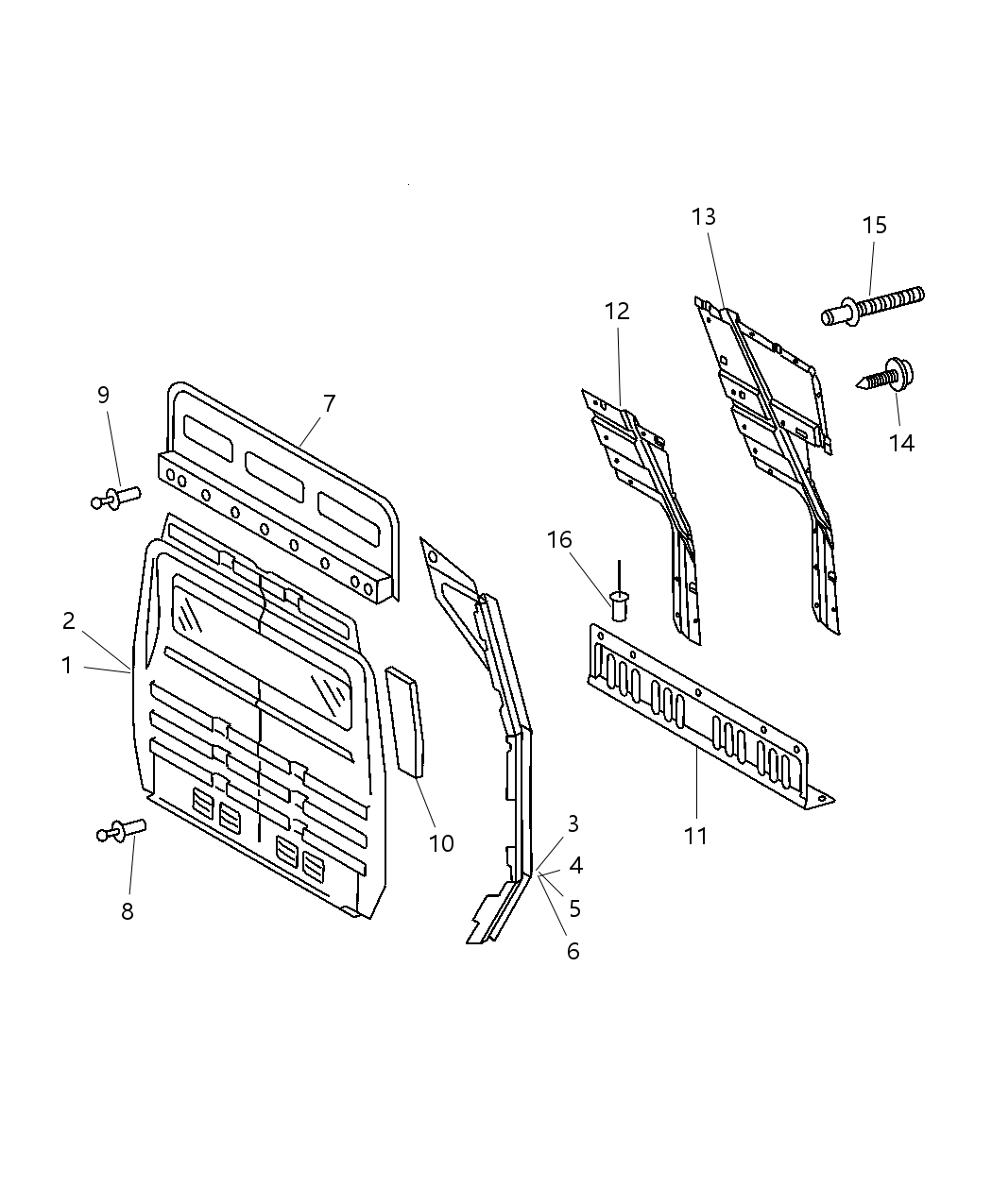 Mopar 5104310AA Panel-Extension