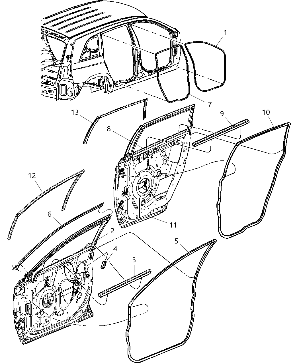 Mopar 5054143AA STUFFER