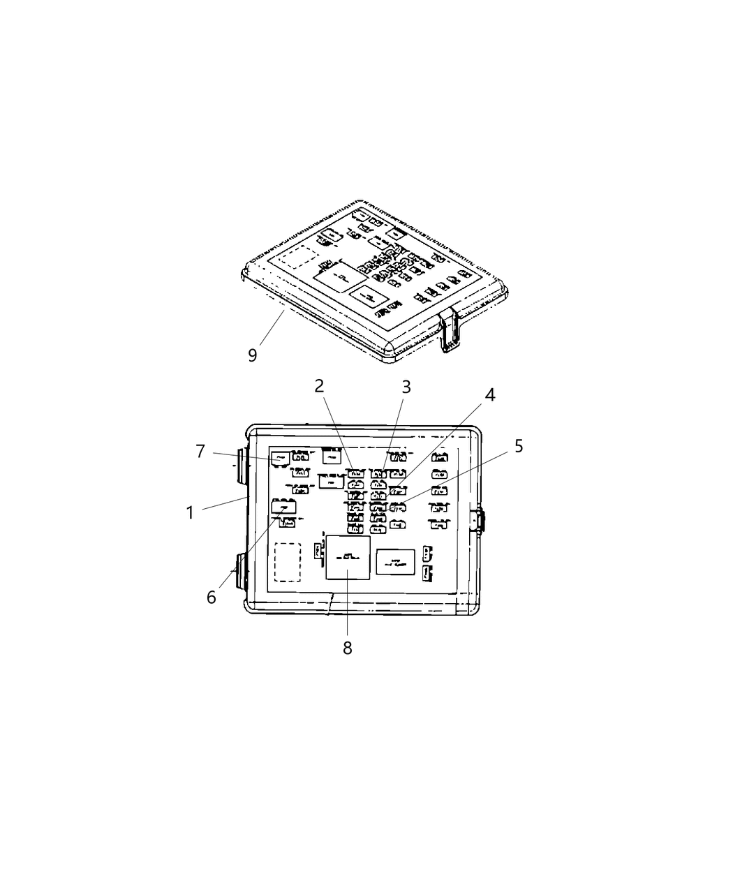 Mopar 68068355AD Module-Intelligent Power