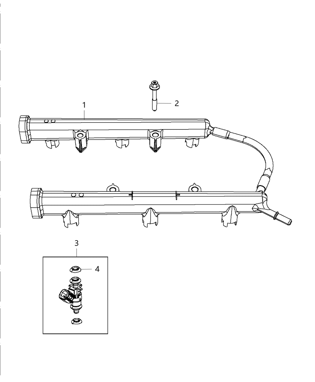 Mopar 5281900AA Injector-Fuel