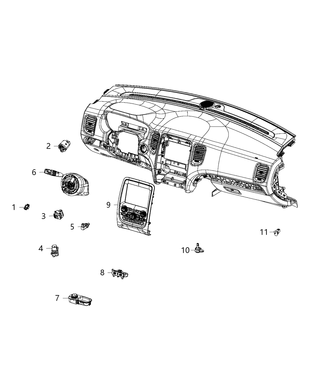 Mopar 68323664AD Connector-Hub