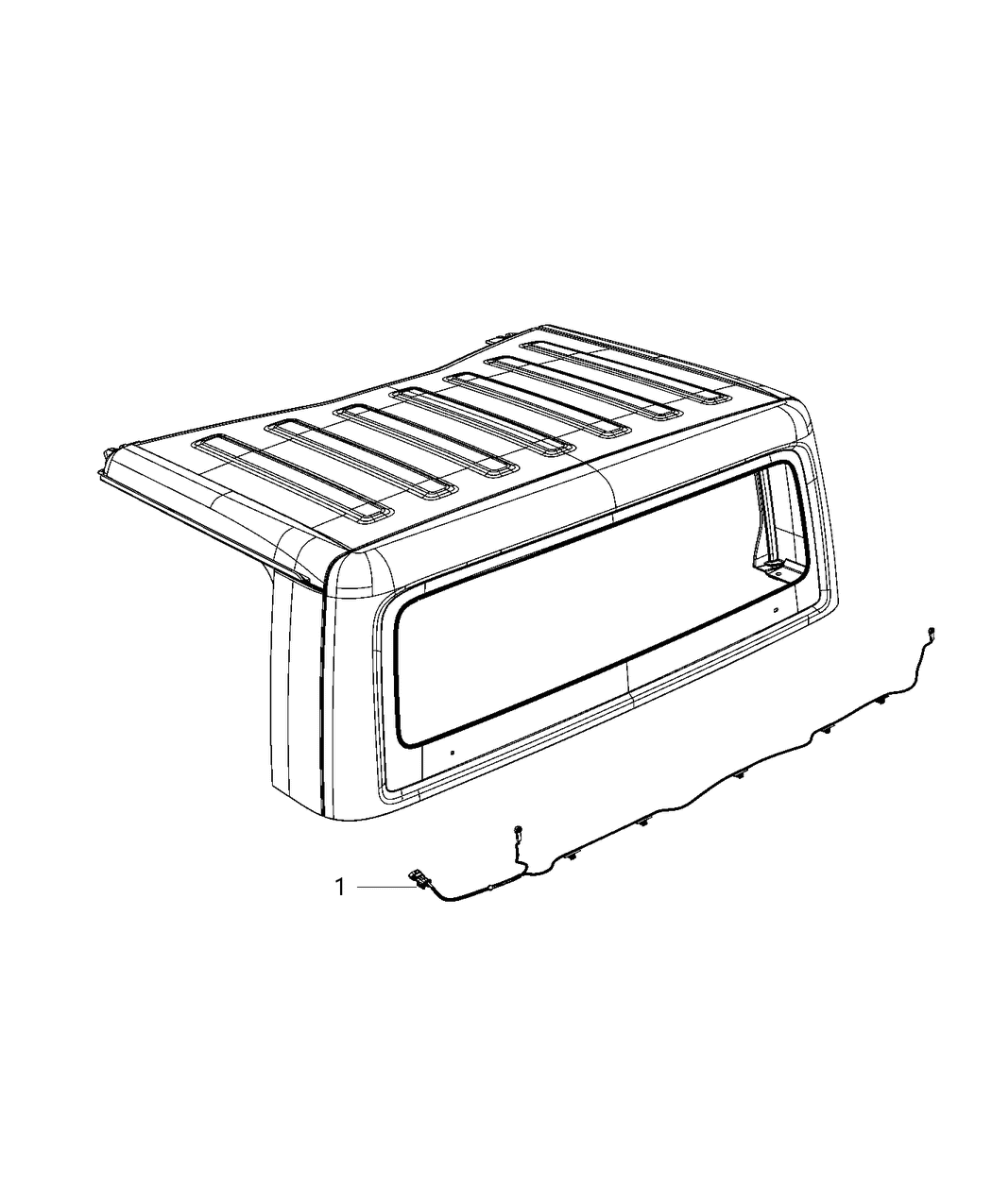 Mopar 68477472AB HARDTOP