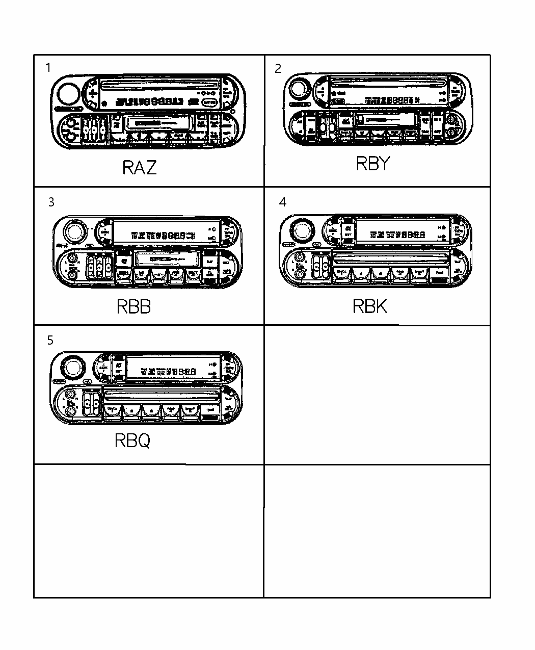 Mopar 5091605AB Radio-AM/FM With Cd And Cassette