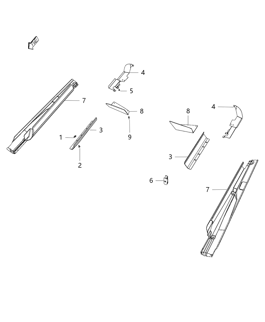 Mopar 6511103AA Nut-Spring