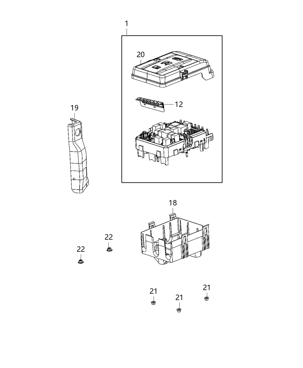 Mopar 68383602AA Micro Relay