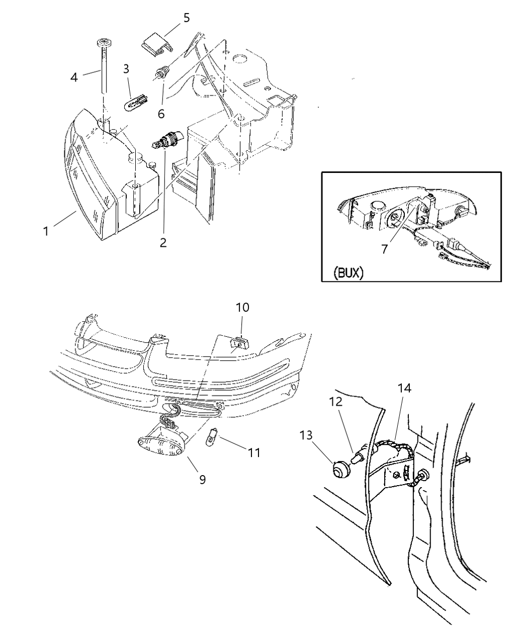 Mopar V7100873AA Headlamp Module