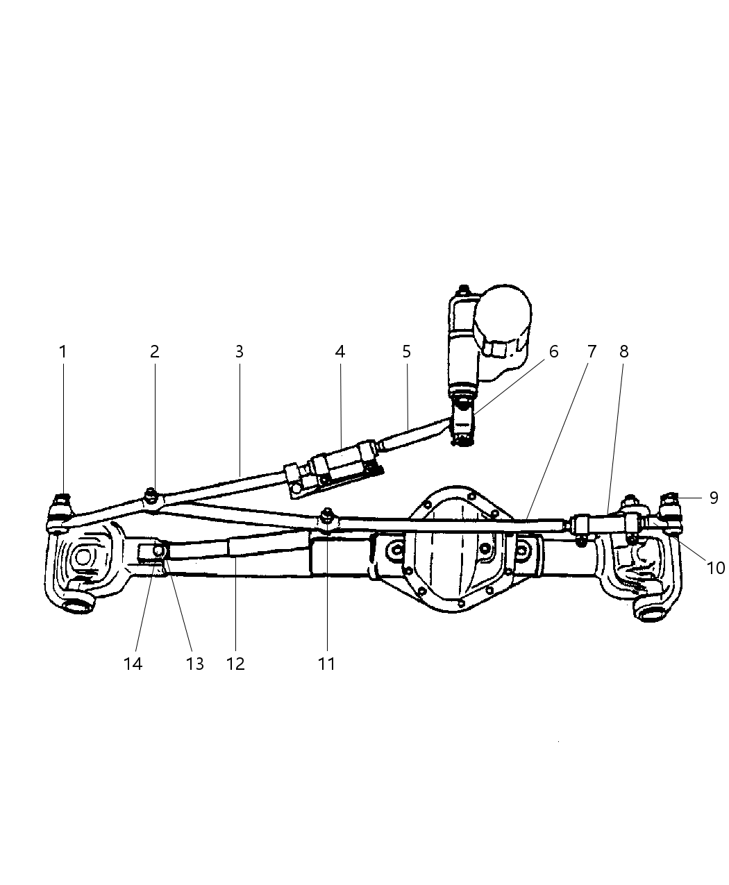 Mopar 2AMTR975AA Tie Rod-Tie Rod