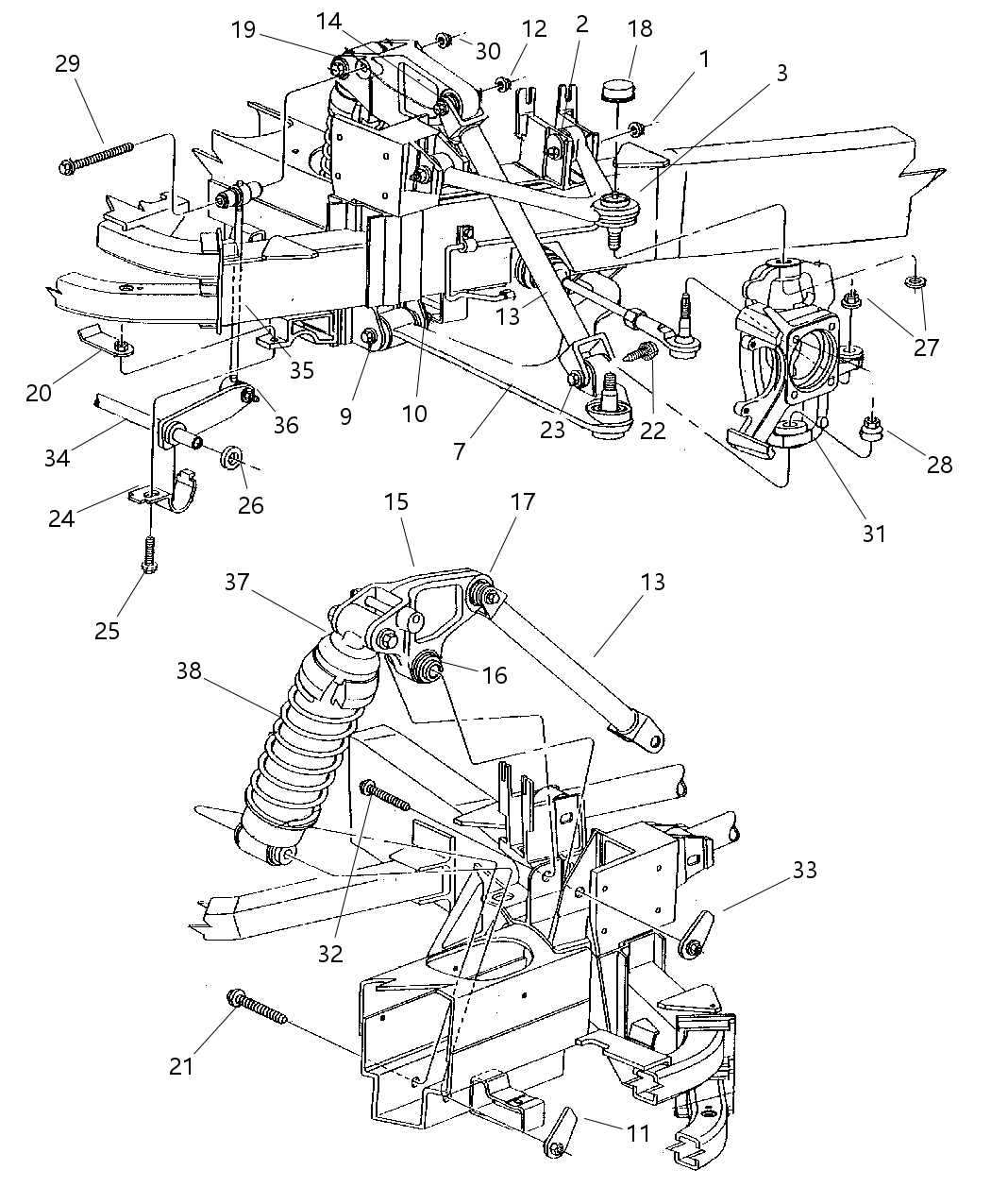 Mopar 4815307 BUSHING-Rocker Arm To PUSHROD