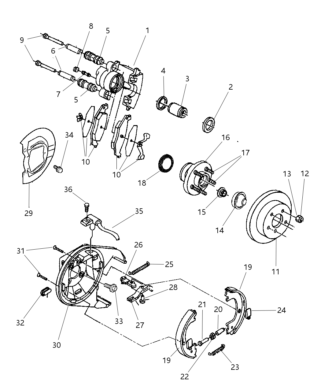 Mopar VRJR3767AA Brake Pad Kit