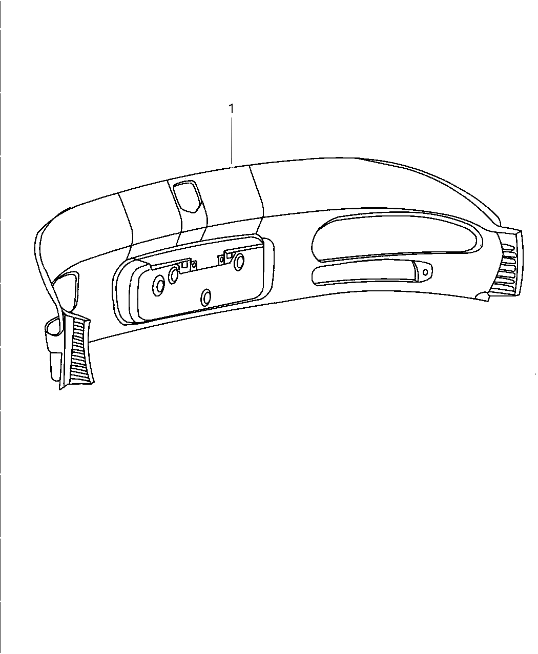 Mopar 4883765AA Panel-Rear