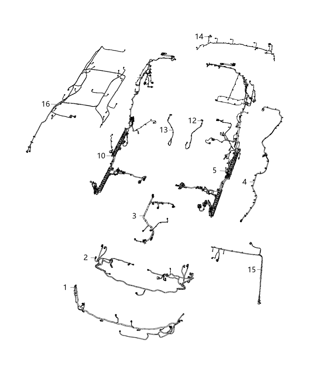 Mopar 68447029AB Body Left