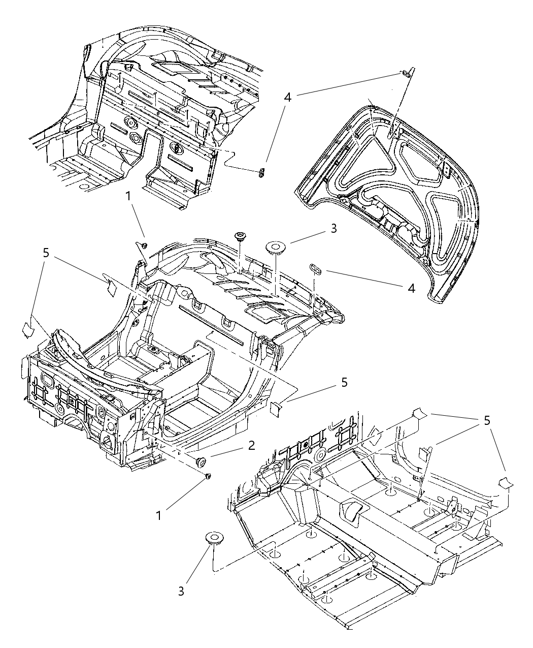 Mopar 4815491 Plug-Body