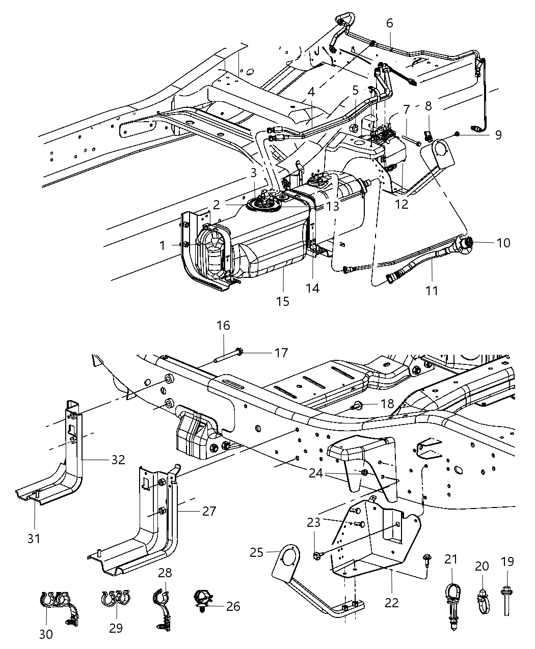 Mopar 52122428AC Tube-Fuel Supply