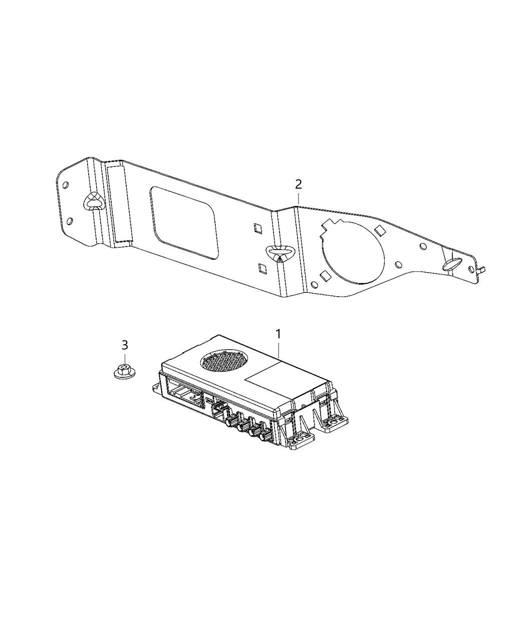 Mopar 68379839AB Module-TELEMATICS