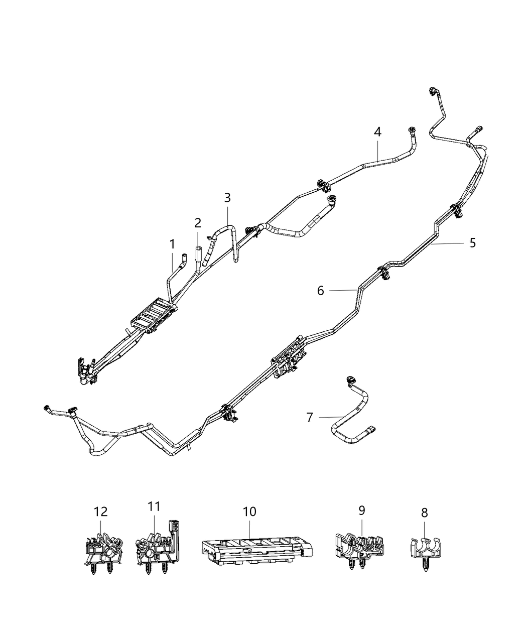 Mopar 68166730AA Tube-Fuel Vapor