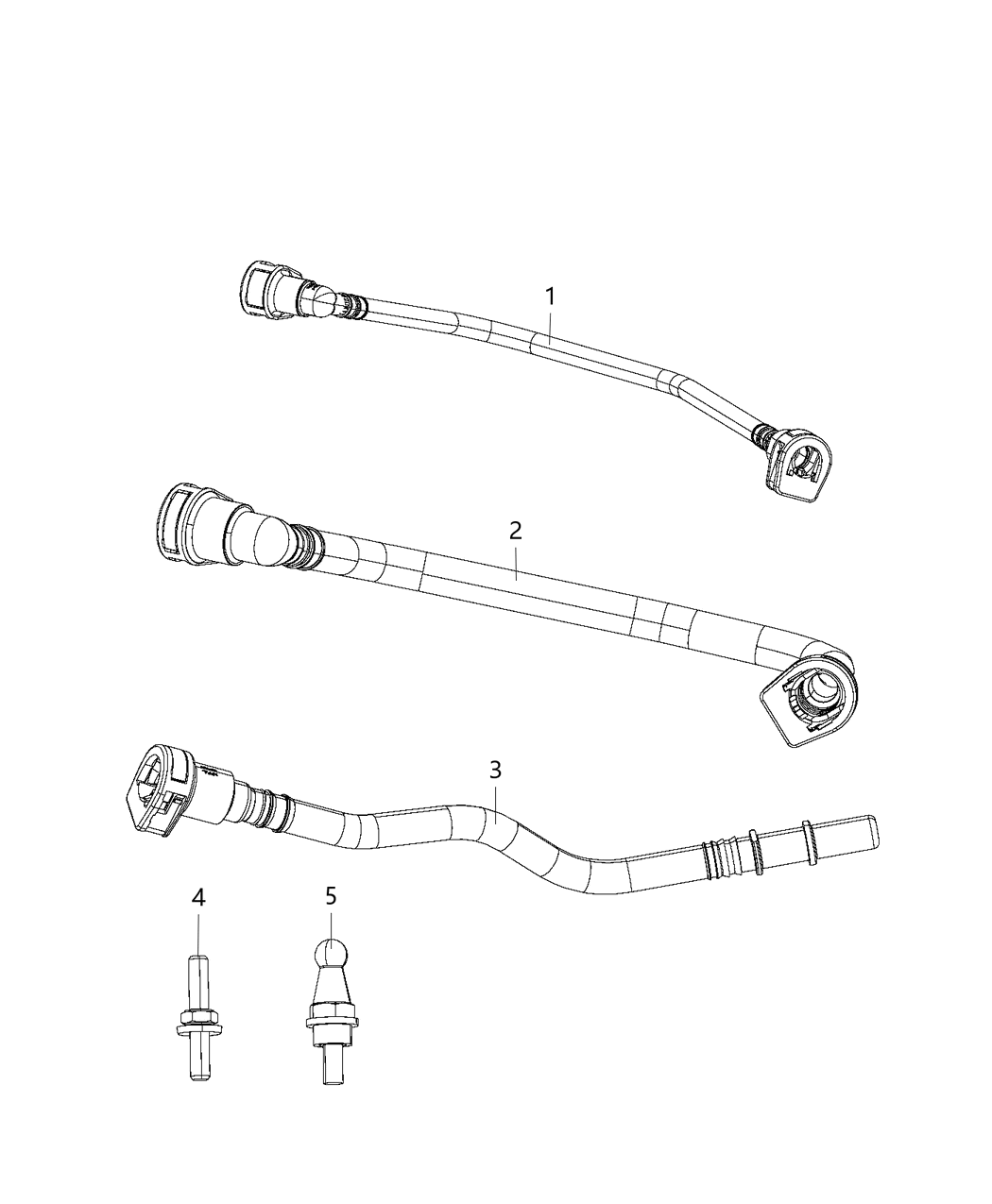 Mopar 68219833AD Tube-Fuel Vapor