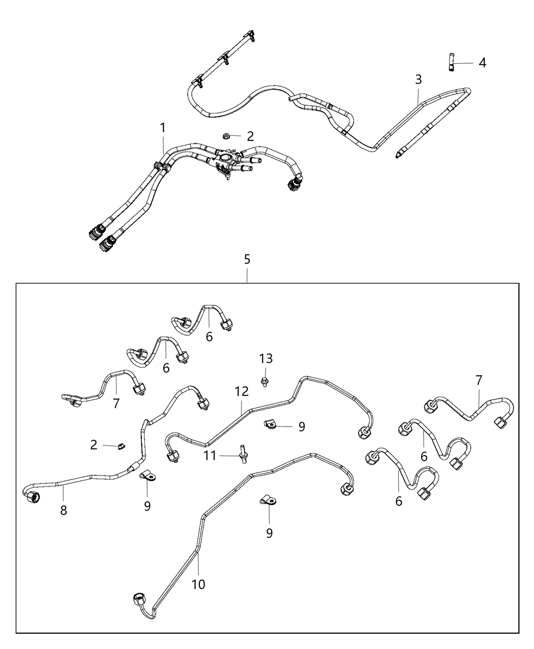 Mopar 68229389AA Clamp