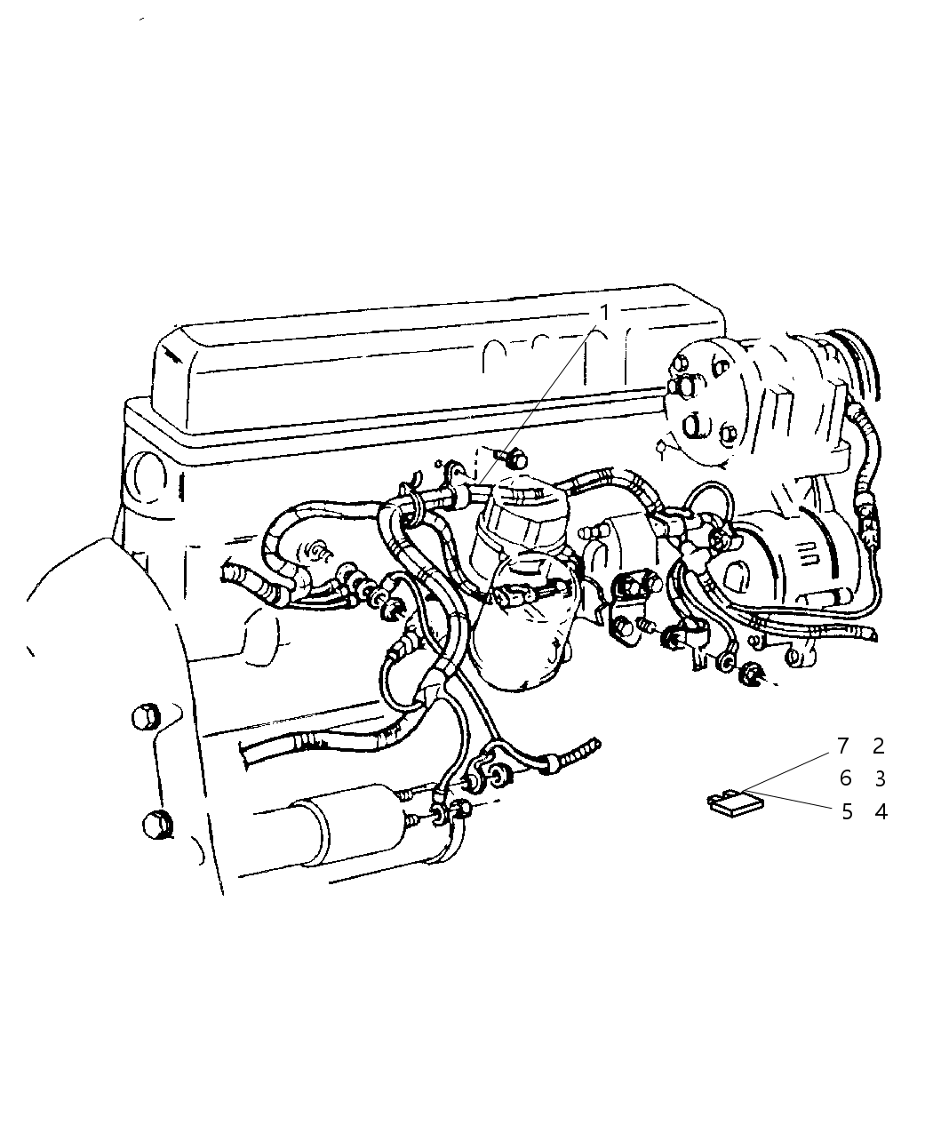 Mopar 56009771AE Wiring Engine