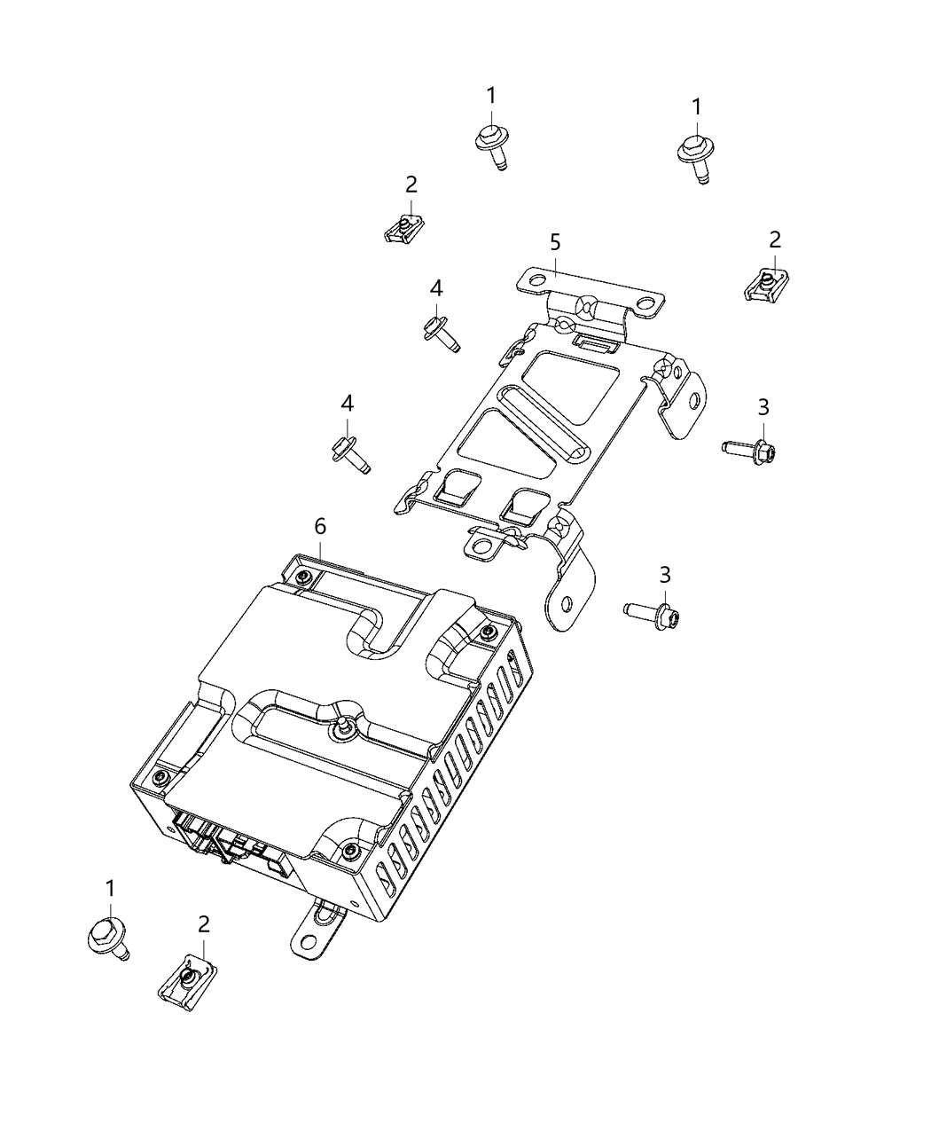 Mopar 68352379AA Module-Power Inverter