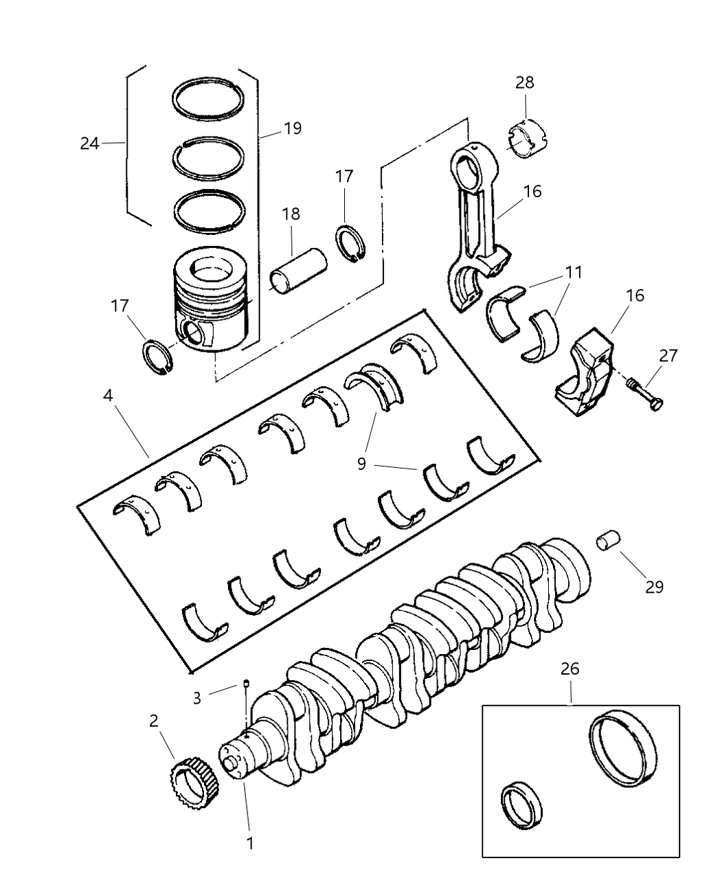 Mopar 4882116 Piston