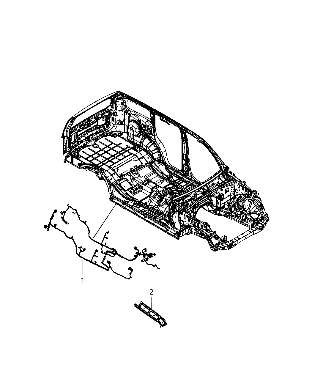 Mopar 68090847AC Wiring-Body