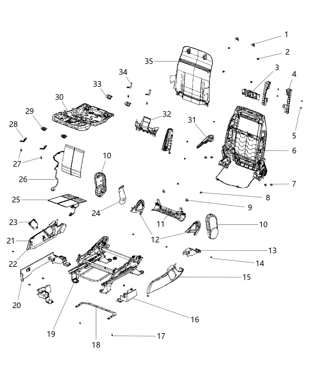 Mopar 1RW98XDVAA Shield-RISER