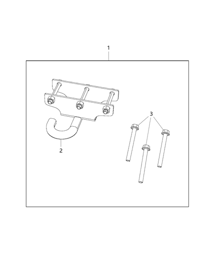 2015 Jeep Wrangler Hook Kit Diagram