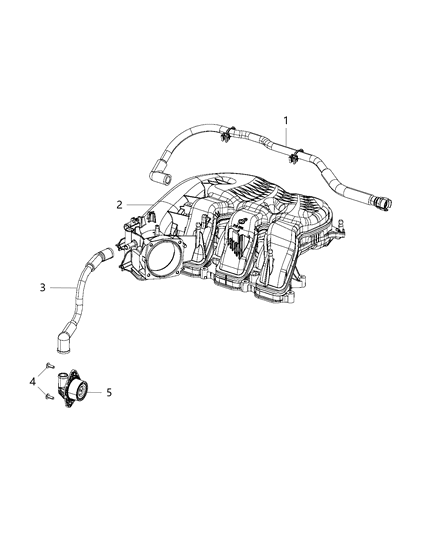 2015 Chrysler 200 Crankcase Ventilation Diagram 5