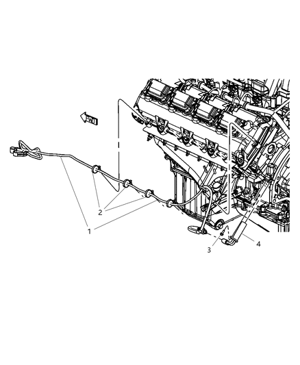 2012 Dodge Challenger Engine Cylinder Block Heater Diagram 5