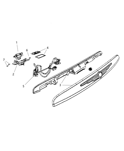 2010 Dodge Grand Caravan Rear View Camera Diagram