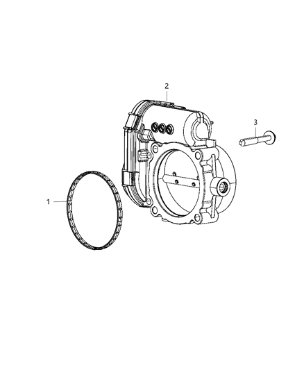 2012 Dodge Challenger Throttle Body Diagram 1