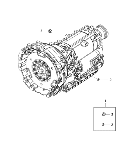 2020 Dodge Charger Parking Sprag & Related Parts Diagram 4